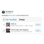 Ben Shapiro Instagram - My rap talents must be appreciated by all. Download “FACTS” on iTunes or Amazon now.