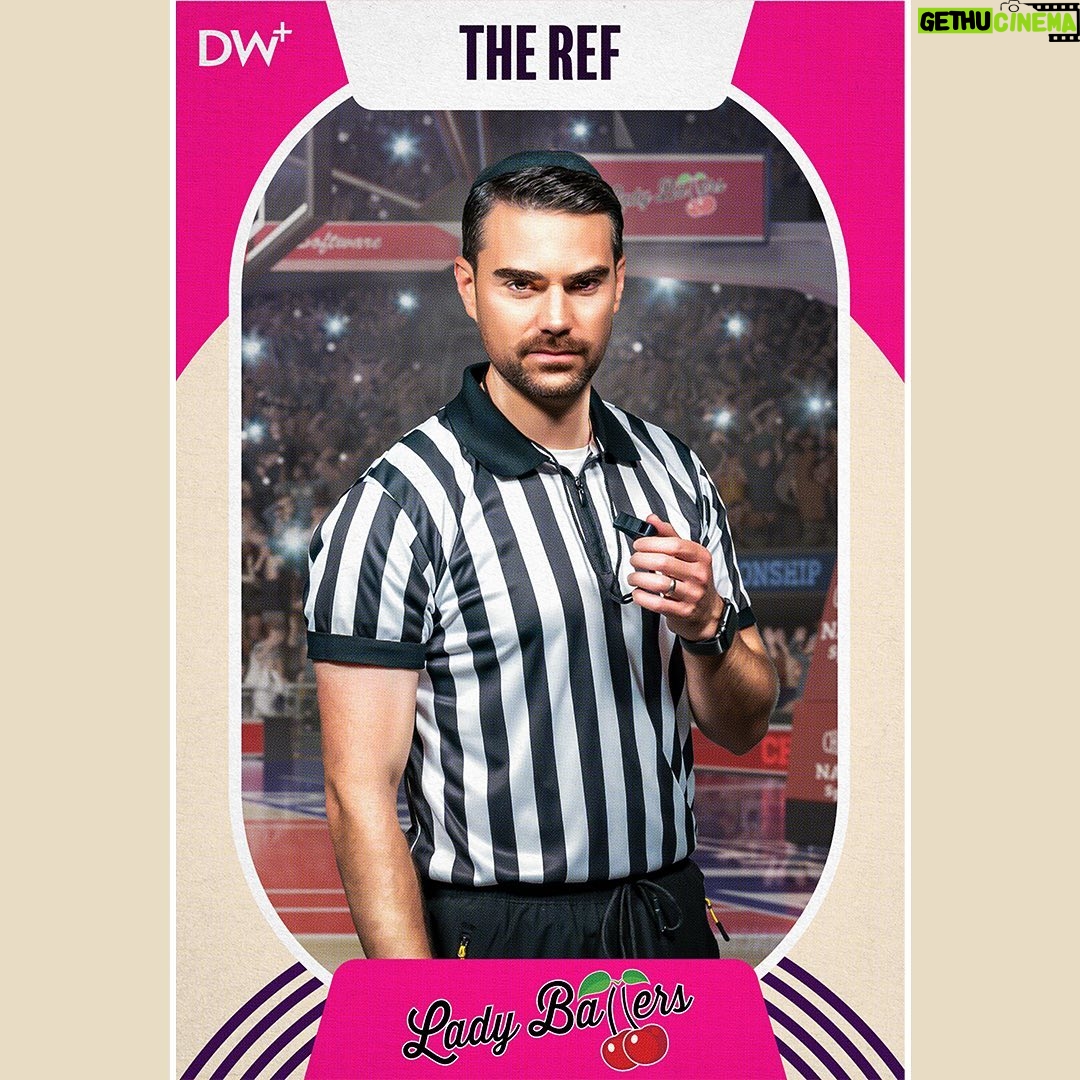 Ben Shapiro Instagram - Fouls don’t care about your feelings. Meet the ref @officialbenshapiro. Catch the premiere of #LadyBallers this Friday, at 8pm ET only on DailyWirePlus.com