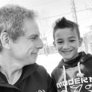 Ben Stiller Instagram - Today with @refugees I loved meeting Yazan and his family. This 8 year old sells vegetables to support his family. They are Syrian Refugees living in the Bekaa Valley near the Syrian border in Lebanon. He has 3 brothers and sisters and has lived in very challenging conditions his whole life. His parents left during shelling in Damascus when he was 4 months old, in the middle of the night through the war zone and bribed a border guard to let them escape into Lebanon. He has been hungry, cold and at risk. He has lived  in conditions I can’t imagine, Yet his smile and playfulness are so incredibly vital and beautiful. So happy I got to spend time with him and his wonderful family today. 
#withrefugees  #UNHCR #Lebanon #SyrianRefugees