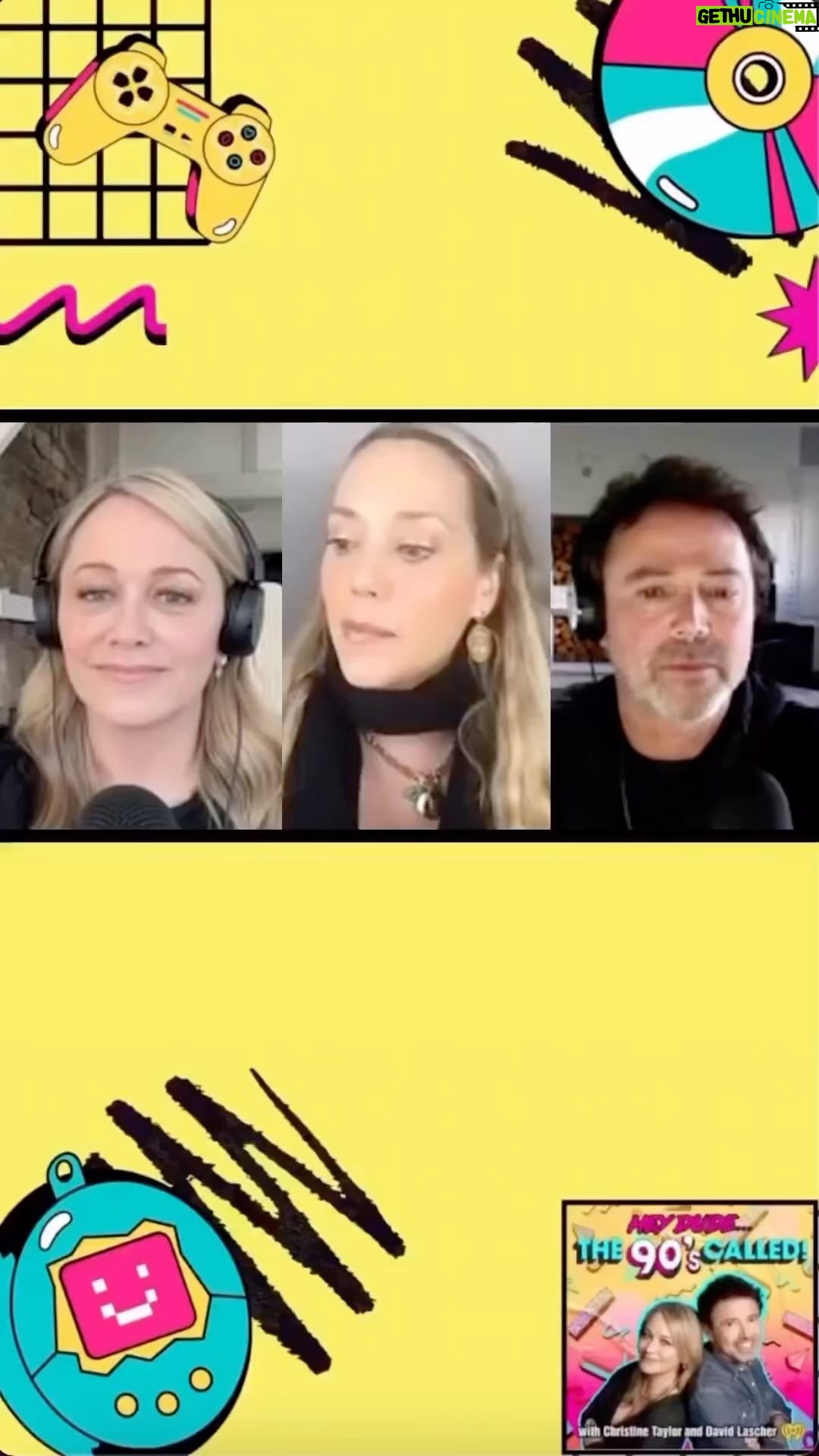 Ben Stiller Instagram - Who experienced the 90’s more intensely than Elizabeth Berkley? From saved by the bell to Showgirls. Great to hear what she is doing to empower young women now. @elizberkley @davidlascher @stillceej @heydudethe90scalled