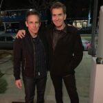 Ben Stiller Instagram - One of my very best friends @somejerrystahl and I got together for dinner tonight. After not seeing each other for a long time, we both wore basically the same exact clothes. He’s one of the best people I know and am so grateful for a friendship that we’ve shared for about 22 years. Here’s to being very thankful for what we have, and the moment we can share together, and appreciating it!! #HappyHolidays Silver Lake