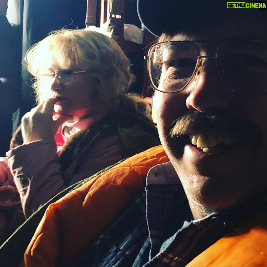 Ben Stiller Instagram - @mrericlange and @patriciaarquette as Lyle and Tilly taken at War of 1812 Museum in Plattsburgh NY in March of 2018. Near the end of our shoot, when we filmed the first episode after starting at the end in August of 2017. #EscapeAtDannemora Tonight at 10pm ET ON @showtime @sholtdseries