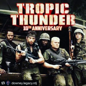 Ben Stiller Instagram - Just saw this. 10 years ago had one of the best creative experiences ever. So many great memories of shooting on #Kauai... and grateful for an incredible cast...@jackblack @robertdowneyjr Steve Coogan  @justintheroux  @tomcruise Bill Hader  @brandontjackson @mattlevs @valerieazlynn @david_pressman @quicksliders @mrreggielee @stillceej @bsoohoo @Trieu_Tran @McCounaughey @jonathanadamsaundersbaruchel @typaguy @lone_wolf_mcbride Nick Nolte and everyone else who gave their all. Jeff Mann, John Toll, Greg Hayden, Phil Neilson, Kyle Cooper, Marlene Stewart, Mark Cotone, the great Alan Purwin,  @Bg_gg, Dave Venghaus... and everyone who got in the mud and and made it out to set everyday... And...all the wonderful people of Kauai who opened up the Island to us and made it so special.

What an incredible bunch of people. 10 years goes fast. So glad we all did it together. 
The movie would never have been made if #StevenSpielberg didn’t believe in it. I don’t think anyone else would have made it. #Respect 
#BootySweat