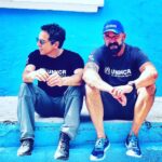 Ben Stiller Instagram - With my good friend and intrepid photographer @michaelmuller7 in Flores, Guatemala. Michael has been on a bunch of humanitarian missions all over the world and captured some beautiful and moving images of refugees here in Northern Central America, who are on the run from violence. His heart and soul is in his work and I love hanging out with him. He’s also an INSANE shark diver!!! #respect #withrefugees