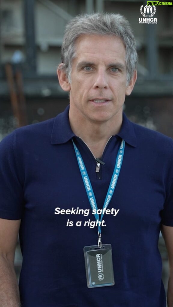 Ben Stiller Instagram - "Seeking safety is a right." UNHCR Goodwill Ambassador @benstiller is in Ukraine for #WorldRefugeeDay. He's there to stand in solidarity with people displaced by war and conflict all around the world. Kyiv, Ukraine
