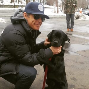 Ben Stiller Instagram - Great meeting @daisyarsonk9 who sniffs out gasoline at fire scenes for the Westchester Police. She was really cool.
