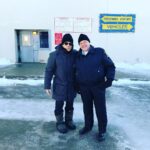 Ben Stiller Instagram - With @herbl817 at Clinton Correctional. He’s not a corrections officer but he plays one on TV. Glad to be back in #Dannemora. Thanks to everyone here at Clinton who have been so welcoming. We appreciate how much this affects the community and want to represent it well. #escapeatdannemora #ThankyouJimFacteau Clinton Correctional Facility