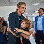 Ben Stiller Instagram - Near the Medyka border in Poland I had a chance to meet some families who fled the war in Ukraine, leaving loved ones behind with no idea when they will be able to return home- or have homes to return to. I’m also always so impressed by @refugees and how committed they are to supporting people on their journeys. Photo: Andrew McConnell