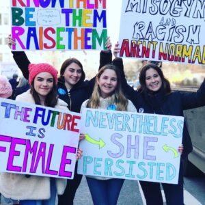 Ben Stiller Instagram - So proud of my daughter and her friends standing up for their rights.

#womensmarch2018 💕💕💕