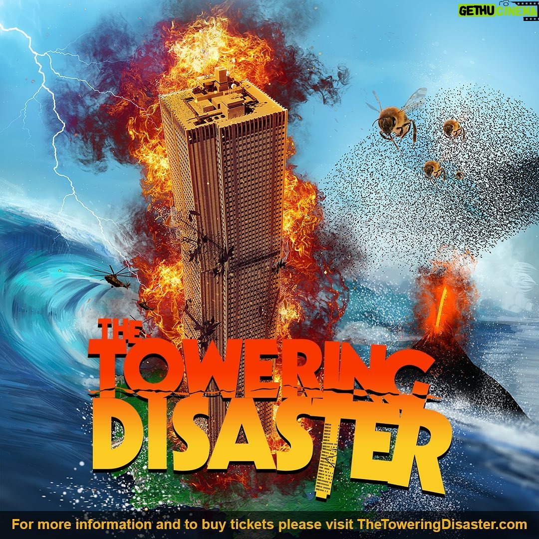 Ben Stiller Instagram - Just when you thought it was safe to go back in the water aboard the world’s tallest floating hotel... This unproduced classic, #TheToweringDisaster will finally be read out loud in front of people. Please join me and a bunch of other amazing people Saturday July 25th for this great cause supporting @eji_org and @directrelief For more info and tickets www.TheToweringDisaster.com @sarahkatesilverman @doncheadle @davidcrossofficial @davidkoechner