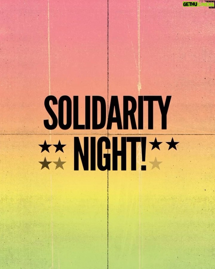 Ben Stiller Instagram - Join the @tusctogether coalition and me for a festive night of UNION SOLIDARITY this SATURDAY JULY 15TH!! We are all in this together, so let’s get together! ALL PROCEEDS BENEFIT CREW HEALTHCARE! DJs & DANCING! FOOD TRUCKS sponsored by SEVERANCE and THE LAST OF US, plus more! BARS! (Thank god!) RAFFLE & AUCTION items: Taylor Swift tix! A hang with Woody Harrelson at his dispensary The Woods! Items by Mel Brooks, Spike Jonze & Lena Dunham & much, much more! FISHBONE LIVE PERFORMANCE! & TONS OF SPECIAL GUESTS! **FREE ENTRY, FOOD AND DRINK FOR ALL @IATSE & @TEAMSTERS!!!** RSVP REQUIRED at tusctogether.com for ADDRESS (!!) and full info! #UnionStrong #WGAstrike