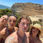 Benjamin Mascolo Instagram - “After Everything” is the N1 most seen movie on @netflix today! Thank you to the producers, director, fellow actors and the crew for making me feel at home whilst filming in beautiful Portugal. What an amazing journey it has been, I’m extremely grateful to be part of this family.