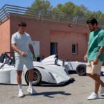 Benjamin Samat Instagram - Gros défis en formule 4 🏎 avec @dorianboccolacci 😨 Video En ligne sur sa chaine youtube 😉