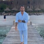 Benjamin Samat Instagram - Merci @jeansindustrymen de m’habiller toute l’année ❤️ Porto-Vecchio