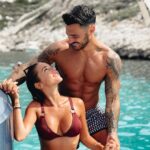 Benjamin Samat Instagram - Mon Binôme, on va bientôt fêter notre première année ensemble ❤️ Et je suis encore plus fou de toi que les premiers jours 🥰 je t’aime ma destinée @maddyburciaga Calanques de Marseille