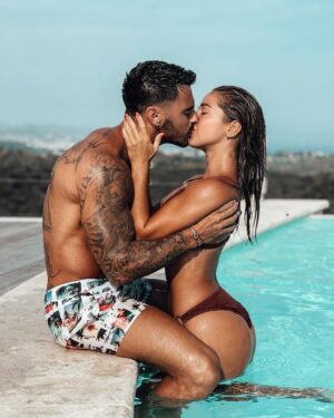 Benjamin Samat Instagram - Inséparables 👩🏼‍🤝‍👨🏻❤️