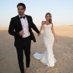 Benjamin Samat Instagram - Officiellement Mr & Mrs SAMAT 👰🏼🤵🏻‍♂️💍❤️ 3 fevrier 2022 : Aujourd’hui a eu lieu notre Mariage Civil a l’ambassade 🇫🇷 de Dubai 🇦🇪Accompagnés de nos temoins, nous nous sommes dis : OUI je le veux !! 😍💍 Bien entendu… on compte Preparer, Organiser et Celebrer notre Mariage en France avec nos familles et nos amis !! 👰🏼🤵🏻‍♂️🥂💒 Dubai, United Arab Emiratesدبي