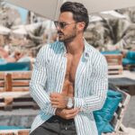 Benjamin Samat Instagram - 9 Novembre à la plage … C’est la vie que j’ai décidé de mener 😎 Dubai, UAE
