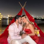 Benjamin Samat Instagram - Joyeuse St-Valentin mon amour ❤️ et une bonne Saint-Valentin à tous les amoureux du monde 😘 Dubai, United Arab Emirates