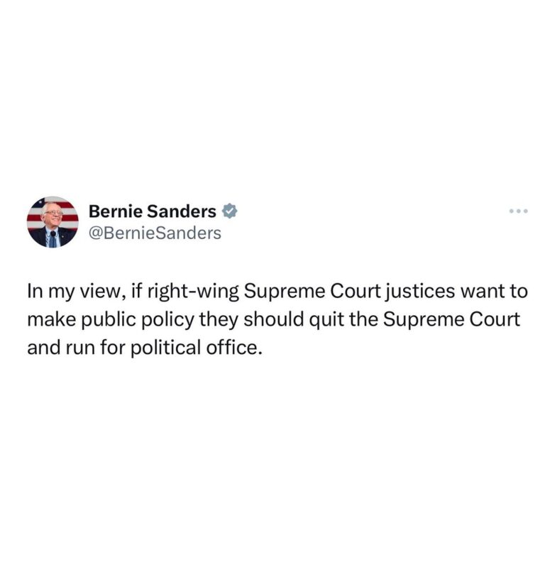 Bernie Sanders Instagram -