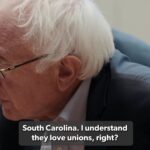 Bernie Sanders Instagram - The wealthy and the powerful want to keep us divided up so they can laugh all the way to the bank. Now, more than ever, we must stand together.