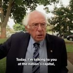 Bernie Sanders Instagram - I hope my colleagues in Washington are breathing in the air and finally waking up to the reality that if we don’t act boldly to address climate change we won’t be leaving much of a planet for future generations.