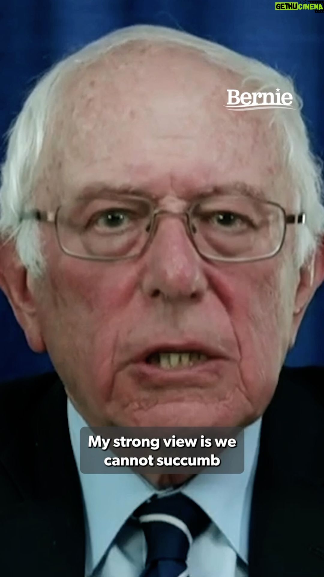 Bernie Sanders Instagram - While Republicans say they are “deeply concerned” about the national debt, they support: -$1.8 trillion tax break for handful of multi-billionaires -$3.5 trillion extension of Trump’s tax breaks -Massive increase in $858B Pentagon budget This hypocrisy is truly breathtaking.