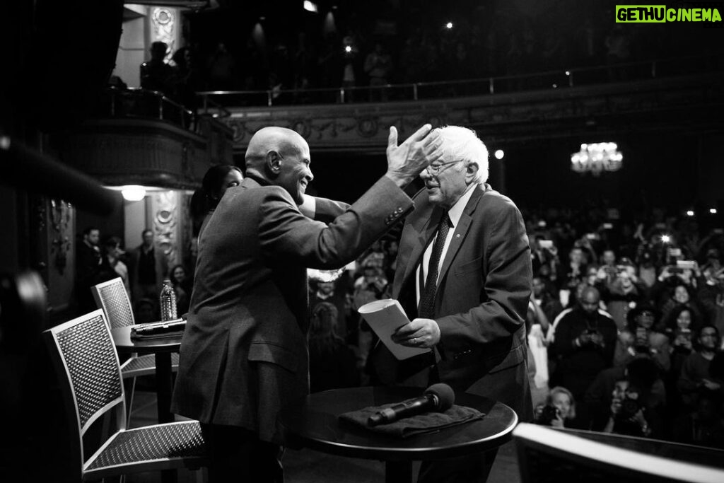Bernie Sanders Instagram - Harry Belafonte was not only a great entertainer, but he was a courageous leader in the fight against racism and worker oppression. Jane and I were privileged to consider him a friend and will miss him very much.
