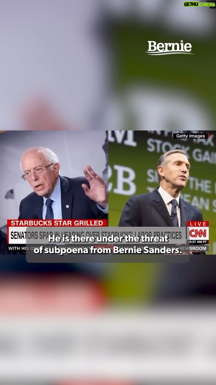 Bernie Sanders Instagram - I happen to believe that billionaires who wage illegal union busting campaigns are not above the law.
