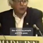 Bernie Sanders Instagram - You don’t have to work for nothing. You have a right to dignity.