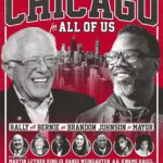 Bernie Sanders Instagram - TONIGHT IN CHICAGO: In electing @brandon4chicago, working families will finally have a Chicago for all of us, not just the wealthy few. Join us TONIGHT at 7 PM CT at the UIC Credit Union 1 Arena as we rally ahead of Election Day. Credit Union 1 Arena at UIC
