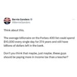 Bernie Sanders Instagram -