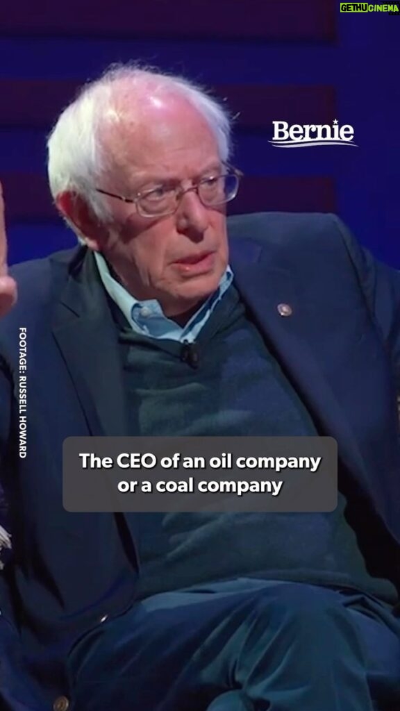 Bernie Sanders Instagram - If you’ve got $5 billion, do you really need to step on people in order to get ANOTHER $5 billion? When is ‘enough’ going to be enough for these guys?