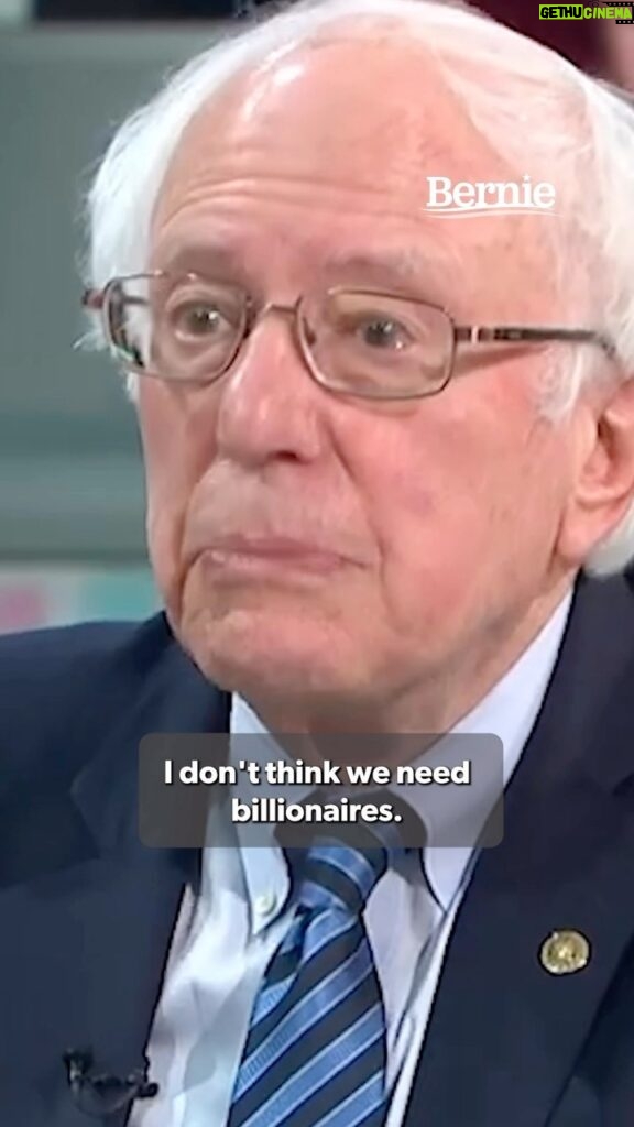 Bernie Sanders Instagram - You work hard, start a business, make some money, fine, become rich! But do you really need $50 or $100 BILLION? That is more money than you could spend in one lifetime. Should the wealthy in this country finally begin to pay their fair share? You’re damn right.
