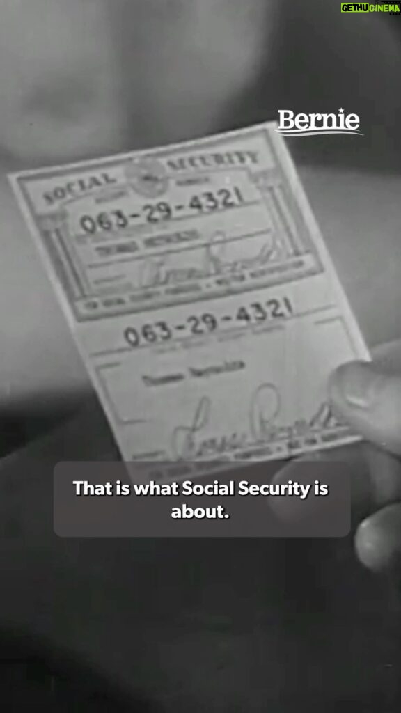 Bernie Sanders Instagram - Here’s the crazy situation. Somebody making $10 million in a year is contributing the EXACT SAME AMOUNT into Social Security as somebody making $160,000. Let’s raise the cap and expand Social Security benefits, not cut them.
