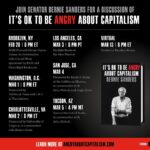 Bernie Sanders Instagram - I hope you enjoy my new book, It’s Okay To Be Angry About Capitalism. angryaboutcapitalism.com