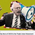 Bernie Sanders Instagram - This year the trade union movement has proven once again that when workers stand together in the pursuit of economic justice, they can achieve what was once thought impossible. Solidarity forever! Read the full op-ed here: https://www.thedailybeast.com/bernie-sanders-my-hero-of-2023-is-the-trade-union-movement