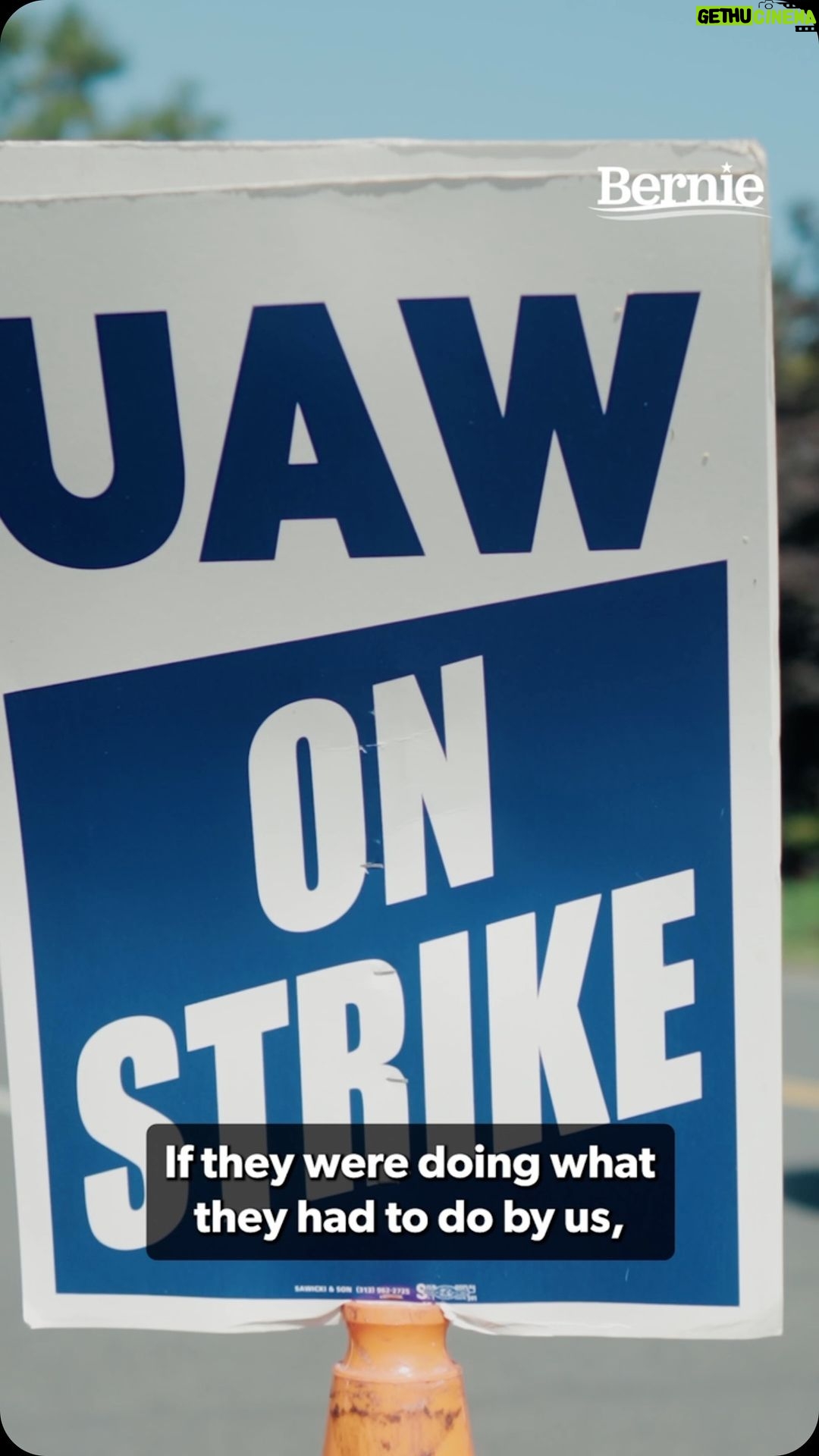 Bernie Sanders Instagram - Now it’s time for the leaders of General Motors to recognize the worth of the workers who make their record profits possible.