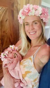 Bethany Hamilton Instagram - Meet our beautiful daughter Alaya Dorothy Dirks! 🌸👼🏽💝 We are feeling really grateful to God for the blessing of family. We are honored for this opportunity to raise our children, to love, serve, protect and guide them through life! 🌸💖✨