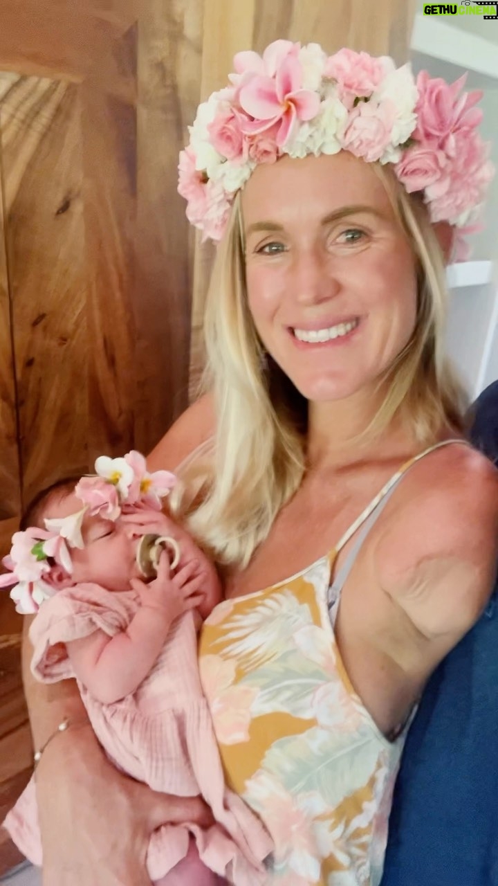 Bethany Hamilton Instagram - Meet our beautiful daughter Alaya Dorothy Dirks! 🌸👼🏽💝 We are feeling really grateful to God for the blessing of family. We are honored for this opportunity to raise our children, to love, serve, protect and guide them through life! 🌸💖✨