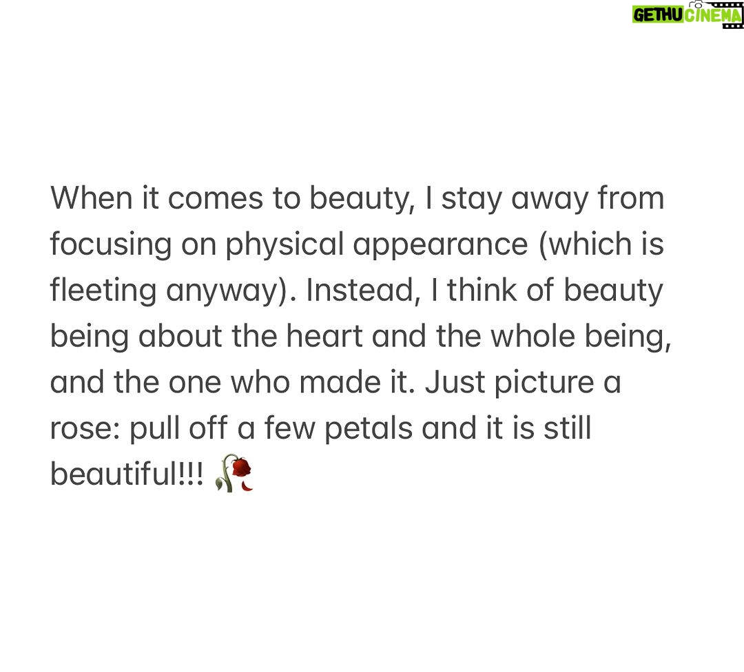 Bethany Hamilton Instagram - When I was faced with the loss of my arm, it was a real challenge to what our culture says is beautiful. What is Beauty to you? When it comes to beauty, I stay away from focusing on physical appearance (which is fleeting anyway). Instead, I think of beauty being about the heart and the whole being, and the one who made it. Just picture a rose: pull off a few petals and it is still beautiful!!! Know your worth and where your beauty comes from! #beautystandards #innerbeauty #wisdom #liveauthentically #wholehearted