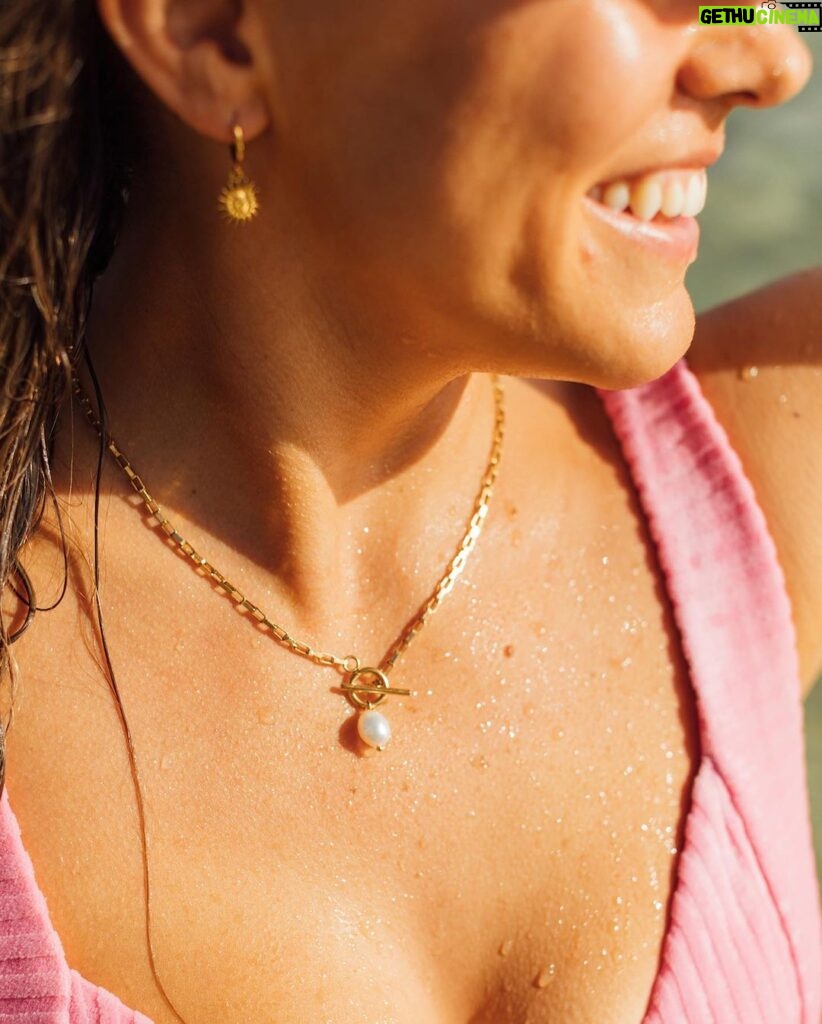 Bethany Hamilton Instagram - Stoked to announce the official launch of the @maecargo x @beautifullyflawedfoundation 3-piece jewelry collection — inspired by faith, Hawaiian lifestyle, and the beauty in flaws! 🌊 🌺 This beautiful line includes an adjustable ring, adjustable bracelet, and easy clasp necklace, all created with the adaptive needs of our Beautifully Flawed Retreat attendees in mind. Over the past few months, Kate, the owner of Mae Cargo, has poured her heart and soul into creating these beautiful pieces, capturing the essence of our retreats for those with limb difference to transform it into wearable art. Not only are these pieces gorgeous and handcrafted with the highest quality to withstand sweat, water, and the ocean, but they serve a greater purpose as well: The purchase of this line directly helps keep our mission of providing hope to overcome through Jesus. By purchasing one or more of these Beautifully Flawed collection pieces, 15% of each order goes back to our foundation to help support our programs for young women and men with limb difference. We are so grateful for Mae Cargo, this special partnership, and couldn’t be more excited for young women to feel adorable wearing this adaptive jewelry line. Link in the @beautifullyflawedfoundation profile to shop now and learn more about the collection! 📷 @taliapasheyphoto #MaeCargo #BeautifullyFlawedFoundation