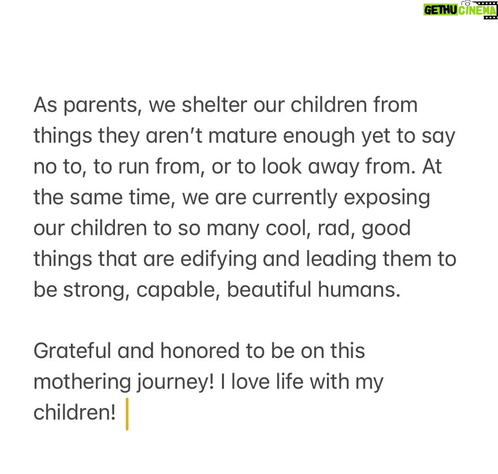 Bethany Hamilton Instagram - As a legit homeschooling family - a common question asked is, “Are you sheltering your children?” And yes, actually, in a lot of ways we are! I believe in today's world, children are exposed to way more than they should be at much too young an age. As parents, we shelter our children from things they aren’t mature enough yet to say no to, to run from, or to look away from. At the same time, we are currently exposing our children to so many cool, rad, good things that are edifying and leading them to be strong, capable, beautiful humans. Grateful and honored to be on this mothering journey! I love life with my children! #parenting #family #homeschooling #protectchildhood