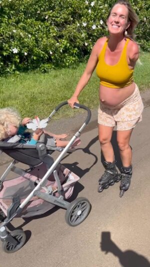 Bethany Hamilton Instagram - Shopping a new jogger stroller has been fun! We can use @pricedotcom to get 5-10% cash back and it makes it easier to find great deals on every day things we are already buying🔥
We’ve had this stroller for 8 years! It’s been good! Ready for more family adventures to come. 👼🏽☀️
Less than 3 weeks till my due date!!!