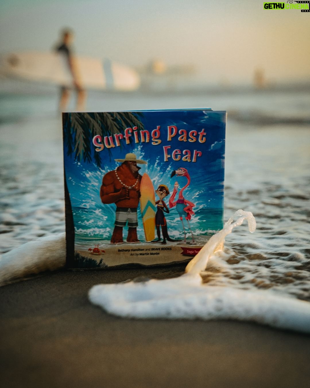 Bethany Hamilton Instagram - "As a mother of 3 children, this book is such a blessing. The story holds their attention while again being honest about concerns kids may have with overcoming challenges and fear. Highly recommend this book. My daughter won't give it up since we got it and is asking for more by Bethany Hamilton." - Mom and Surfing Past Fear reader I appreciate reading stories like this from moms who read my latest book, Surfing Past Fear, to their children! This is exactly what I was hoping for when I was writing it: that children would be encouraged that they too CAN face and overcome their fears. @bravebooks.us #childrensbook #facingfear #surfingpastfear #freedomislandsaga