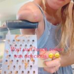 Bethany Hamilton Instagram - Todays after surf lunch! I’m rarely in the kitchen alone and usually I have Adam or the boys do the shredding. But todays lunch it was up to stumpy and I! 😆😋💪🏽 New recipe aaannnd it’s worth sharing! My fancy Carrot Caesar😋💚 2 large carrots shredded 1tbs of coconut oil on carrots Dash of salt to taste Coarsely chopped cucumbers 🥒 Handful of chopped up hearts of palm Chop up a few cherry tomotoes And shred up some pecorino romano cheese (amount up to you) With wholesome homemade caesar dressing And I had a cup of warm bone broth along with it! Sound good? What would you add or change?! 👇🏽