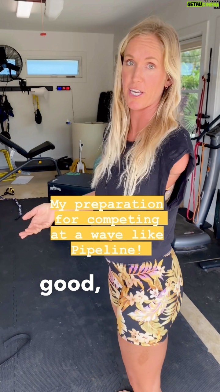 Bethany Hamilton Instagram - My physical preparation for heavy surf & competing at a wave like Pipeline! Plus my approach in the winter all the while being a mom! ππΌββοΈππͺπ½ @vanssurfevents may likely run Friday-Sunday! Iβll post when itβs on. π @ripcurl_women