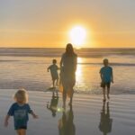 Bethany Hamilton Instagram - Thinking on this last year and the many blessings and incredible highlights we’ve had! We’ve also had our share of challenges and growing and we trust that Gods hand is with us through it all. 2023 will forever be one of my favorite years because our daughter was born and we celebrated our 10th anniversary!!! 🥰❤️🙌🏾 Wait for the Lord; be strong, and let your heart take courage; wait for the Lord! Psalm 27:14 💛