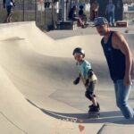 Bethany Hamilton Instagram - Love how my hubby gets in the mix with our boys🤎🛹 As our boys are growing we are always looking for how we can do more together! It is FUN to say the least!