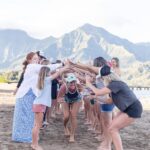 Bethany Hamilton Instagram - We had a blast at the ‘Ohana Experiences Surf Day with @BethanyHamilton in beautiful Hanalei Bay, Hawaii! 🌴 These mamas and daughters are part of our 12-week ‘Ohana Journey, and it was so fun to be all together with our toes in the sand after getting so close over the last 10 weeks. 🌺 The All Inclusive Hawaiian Retreats start tonight, stay tuned to follow the action! If you want to learn more, click the link in bio!! 🌴